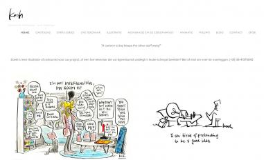 Schermafbeelding van peterkoch.nl