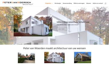 Schermafbeelding van petervanwoerden.nl