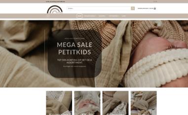 Schermafbeelding van petitkids.nl