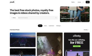 Schermafbeelding van pexels.com