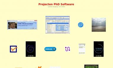 Schermafbeelding van phdsoftware.nl