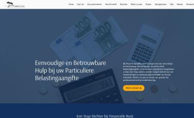 Schermafbeelding van pheanixaangifteonline.nl