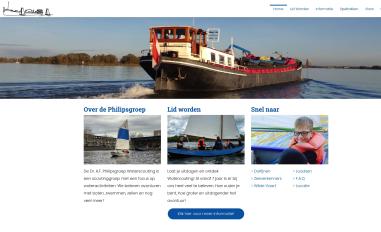 Schermafbeelding van philipsgroep.nl