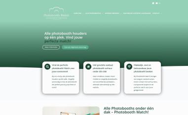 Schermafbeelding van photoboothmatch.nl