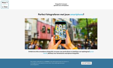 Schermafbeelding van photoclass.nl