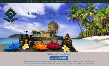 Schermafbeelding van phuket-thai-massage.co.uk