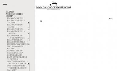 Schermafbeelding van pianoaccessoires.com