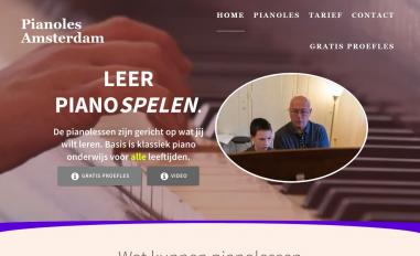 Schermafbeelding van pianoles.co