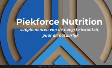 Schermafbeelding van piekforce.nl
