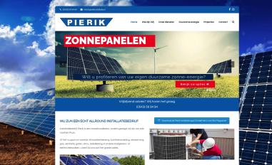 Schermafbeelding van pierikinstallatie.nl