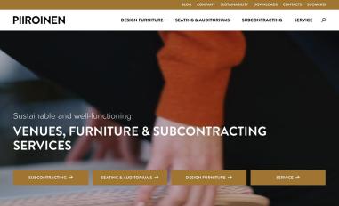 Schermafbeelding van piiroinen.com