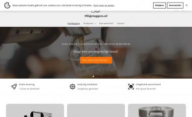 Schermafbeelding van pilsjetappen.nl