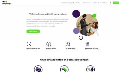 Schermafbeelding van pindirect.nl