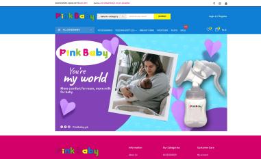 Schermafbeelding van pinkbaby.pk