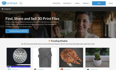 Schermafbeelding van pinshape.com