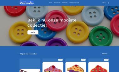 Schermafbeelding van pintrendies.nl