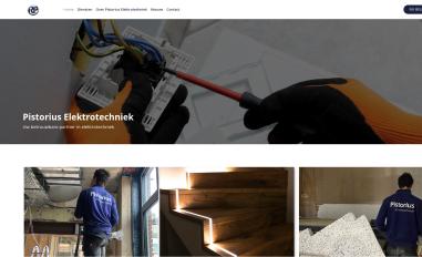 Schermafbeelding van pistorius-elektrotechniek.nl