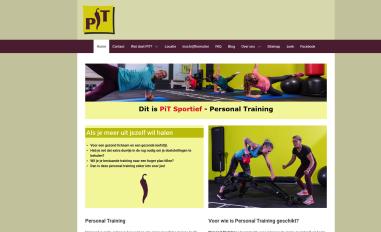 Schermafbeelding van pit-sportief.nl