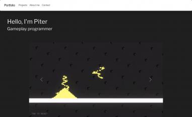 Schermafbeelding van pitergroot.nl