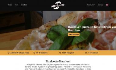 Schermafbeelding van pizzicottohaarlem.nl