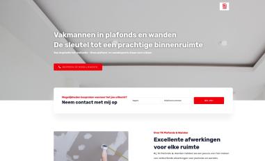 Schermafbeelding van plafonds-wanden.nl