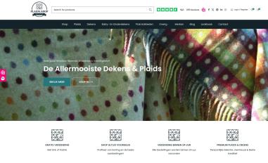 Schermafbeelding van plaids.shop