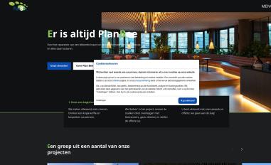 Schermafbeelding van plan-bee.nl
