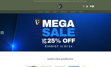 Schermafbeelding van planetique.nl