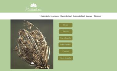 Schermafbeelding van plantadvies.com