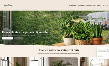 Schermafbeelding van plantenmagie.nl