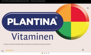 Schermafbeelding van plantina.nl