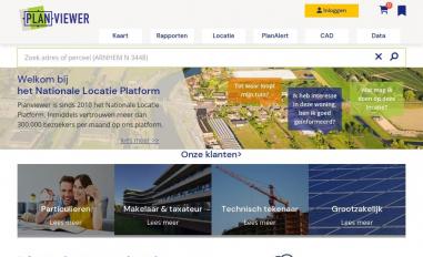 Schermafbeelding van planviewer.nl