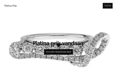 Schermafbeelding van platina-prijs.mailchimpsites.com