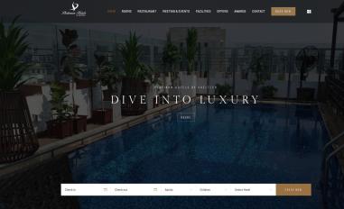 Schermafbeelding van platinumhotels.com.bd