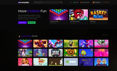 Schermafbeelding van playgames.nu