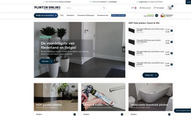 Schermafbeelding van plintenonline.nl