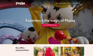 Schermafbeelding van plopsa.com