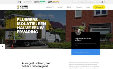 Schermafbeelding van pluimers.nl