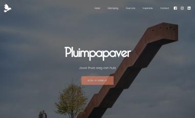 Schermafbeelding van pluimpapaver.be