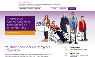 Schermafbeelding van pluryn.nl