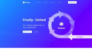 Schermafbeelding van pluxbox.com