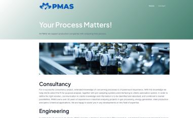 Schermafbeelding van pmas.nl