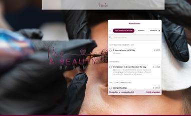 Schermafbeelding van pmuenbeautybysam.nl