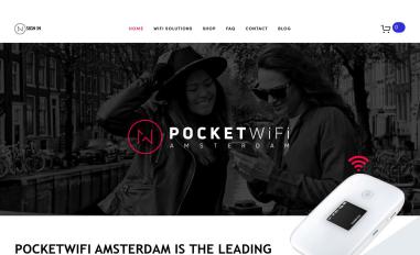 Schermafbeelding van pocketwifi-amsterdam.com