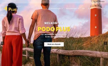 Schermafbeelding van podoplus.nl
