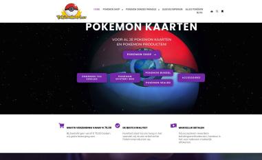 Schermafbeelding van pokemonkaart.eu