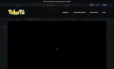 Schermafbeelding van pokepe.nl