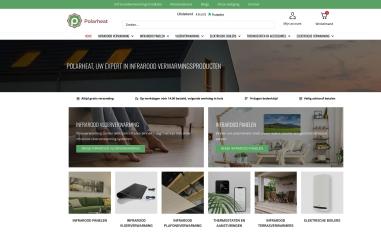 Schermafbeelding van polarheat.nl