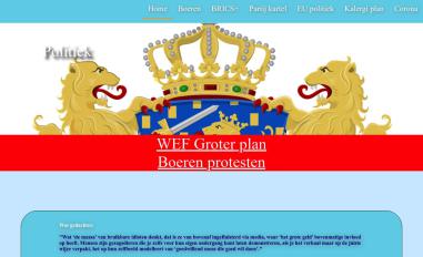 Schermafbeelding van politiek.fonhof.com