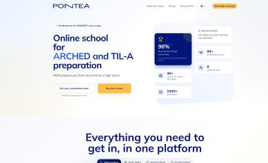 Schermafbeelding van pontea.school